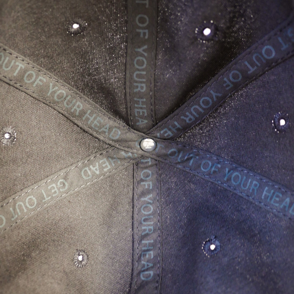 Louis Vuitton Monogram Washed Denim Cap Blue Denim