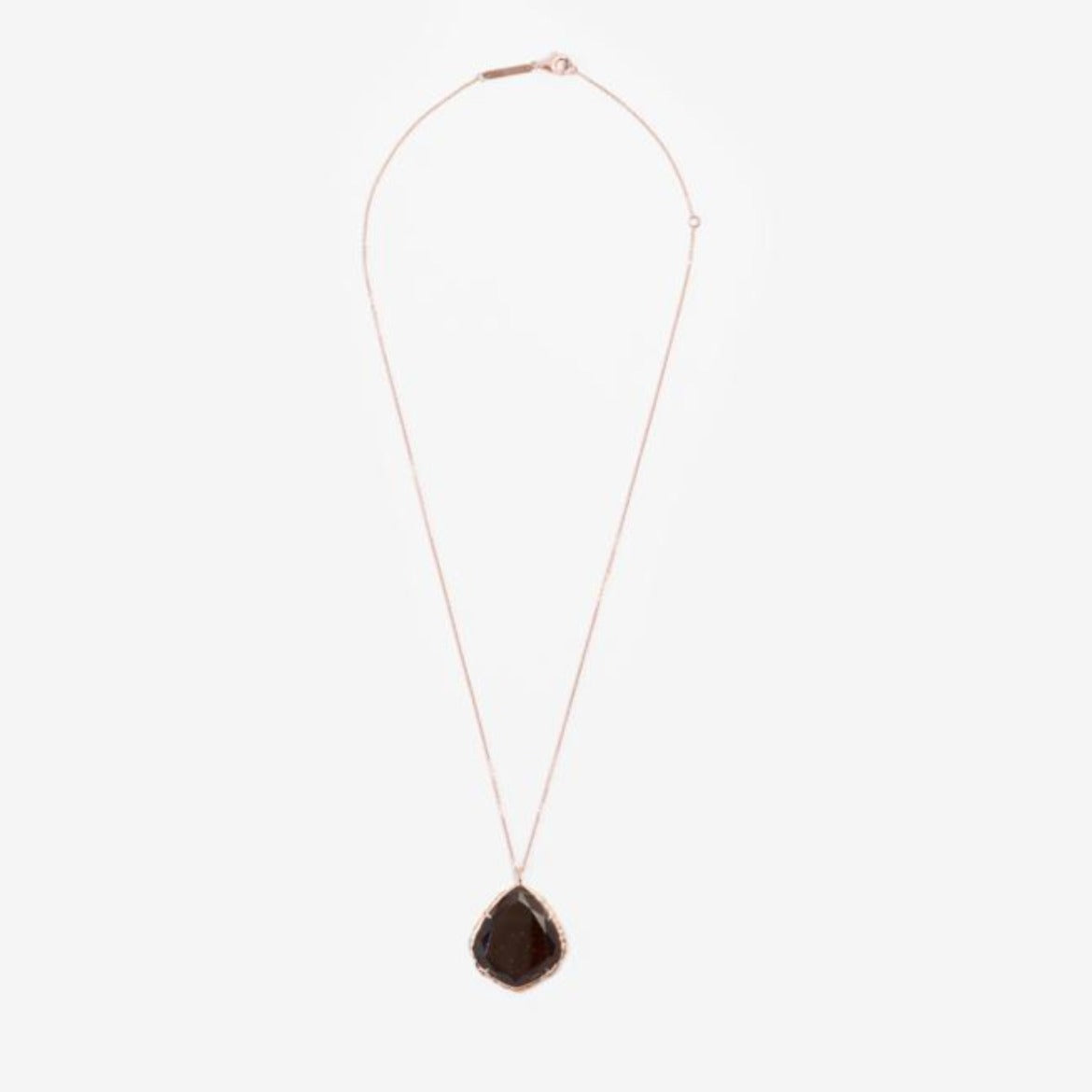 Trapezoid Necklace in Garnet – The Class